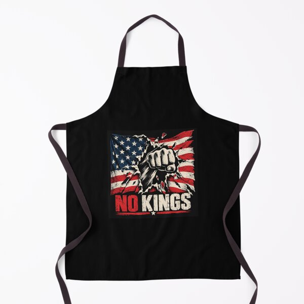Item preview, No Kings American Flag Middle Finger Protest designed and sold by TEEJAMBOREE.