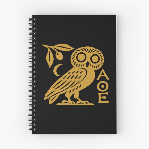 Item preview, Owl of Athena Athenian Coin Ancient Greek Symbol designed and sold by The Abstract Vision.