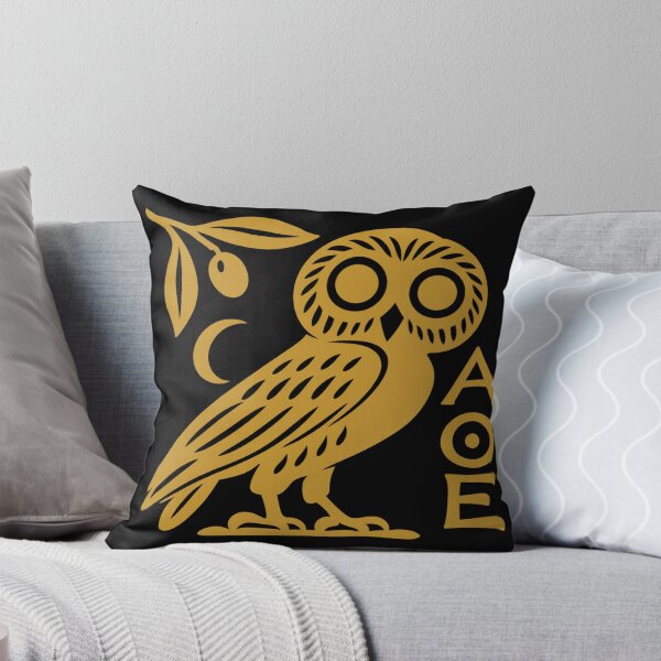 Item preview, Owl of Athena Athenian Coin Ancient Greek Symbol designed and sold by The Abstract Vision.