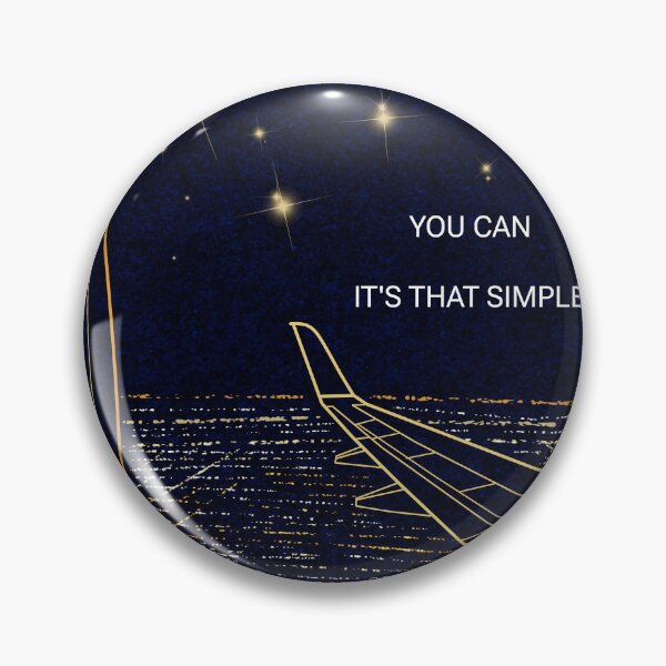 Item preview, You Can – Airplane Window Motivational Digital Art designed and sold by CanvasCharmHub.