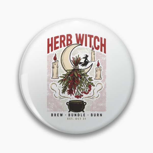 Item preview, Herb Witch Halloween Design Graphic Tee v12 designed and sold by DarylWelsh2024.