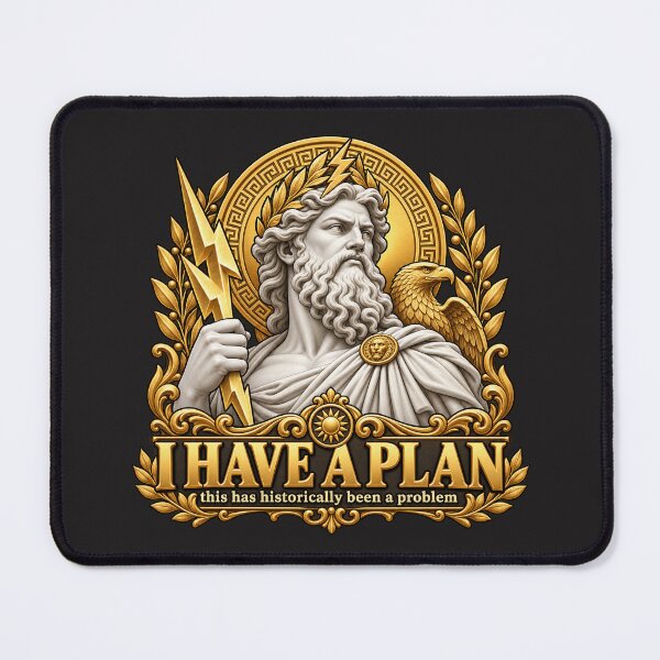 Item preview, Zeus Statue – I Have a Plan designed and sold by MetaModel Editions.