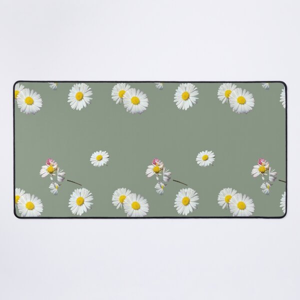 Item preview, Minimalist Scattered Daisy Pattern Modern Botanical Art designed and sold by BalkanBloomArt.