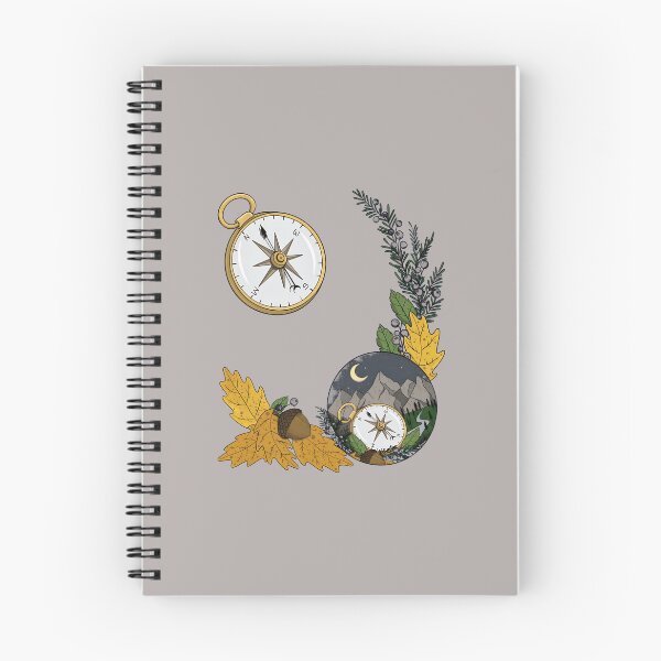 Item preview, Autumn Compass Mountain Night Exploration Design-85 designed and sold by ChristianRinck.