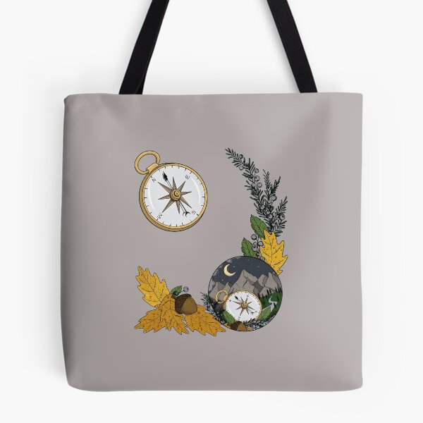 Item preview, Autumn Compass Mountain Night Exploration Design-85 designed and sold by ChristianRinck.