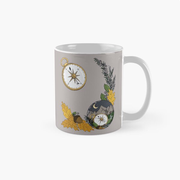 Item preview, Autumn Compass Mountain Night Exploration Design-85 designed and sold by ChristianRinck.