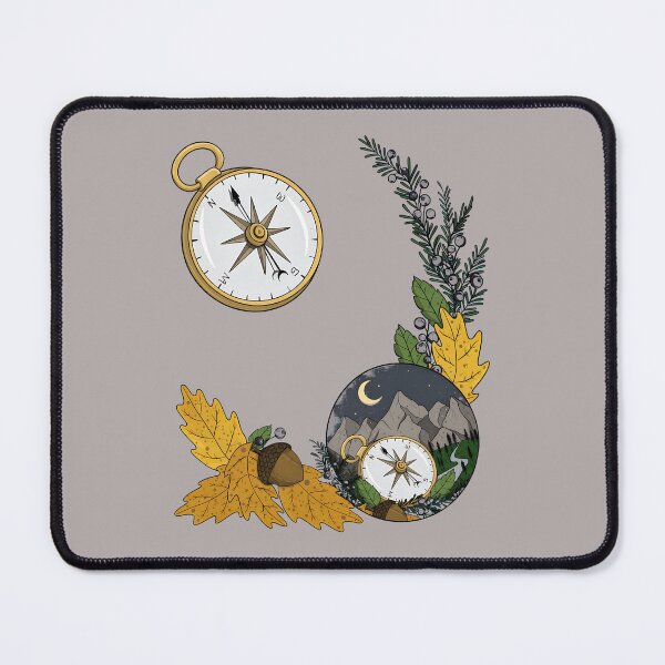 Item preview, Autumn Compass Mountain Night Exploration Design-85 designed and sold by ChristianRinck.