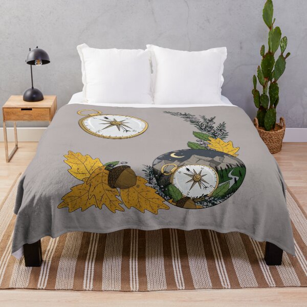 Item preview, Autumn Compass Mountain Night Exploration Design-85 designed and sold by ChristianRinck.