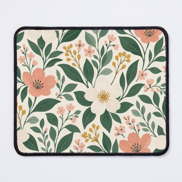 Item preview, Botanical Floral Pattern designed and sold by fivestarprints.