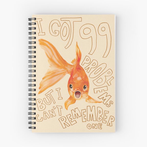 Item preview, Got 99 Problems But i Can't Remember One:  Fish  designed and sold by TT Design & Creative Studio.