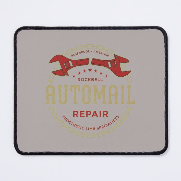 Item preview, Automail Repair Rockswell Vintage Wrench Emblem-59 designed and sold by ChristianRinck.