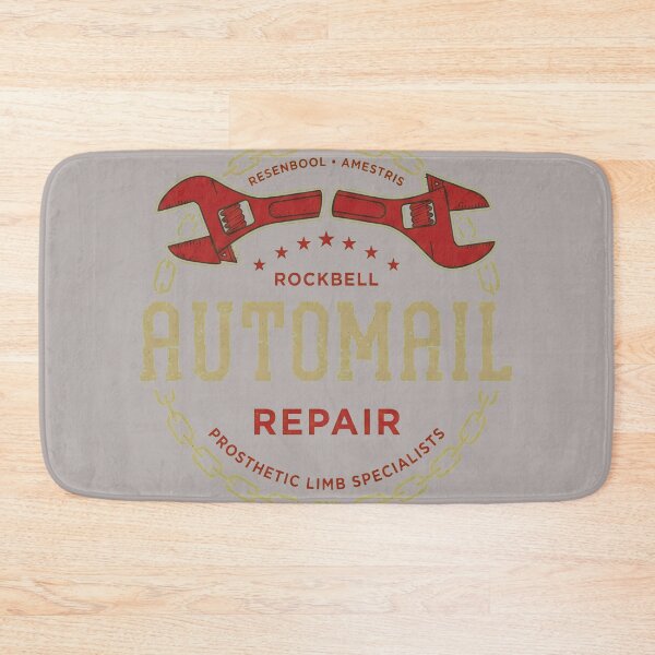Item preview, Automail Repair Rockswell Vintage Wrench Emblem-59 designed and sold by ChristianRinck.