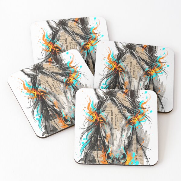Item preview, Wild horse designed and sold by Honu2025.
