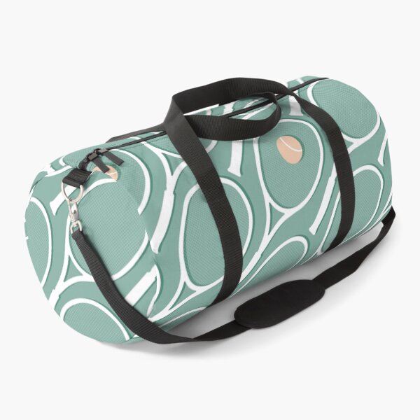 Item preview, Sage Green Vintage Tennis Racket Pattern designed and sold by DesigndN.