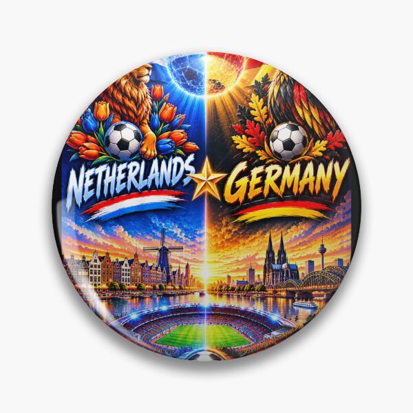 Item preview, 2 in 1 Netherlands Germany art /Berlin to Amsterdam travel art  designed and sold by Nexus Space.