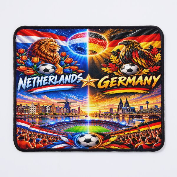 Item preview, 2 in 1 Netherlands Germany art /Berlin to Amsterdam travel art  designed and sold by Nexus Space.
