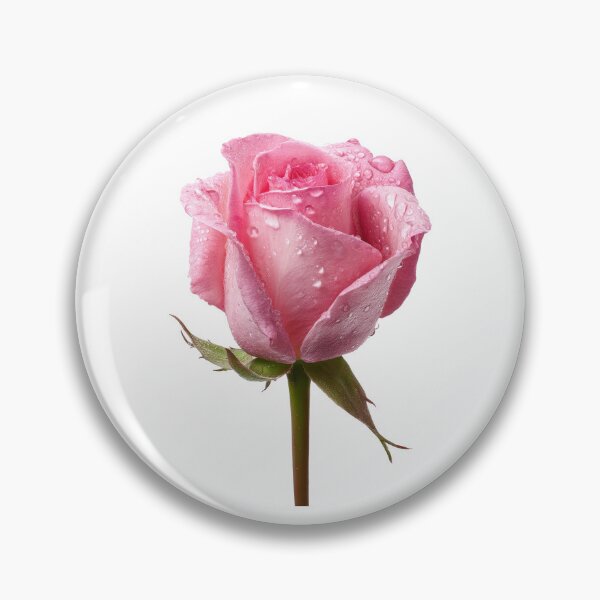 Item preview,  Single pink rose  designed and sold by MiraCleAI.