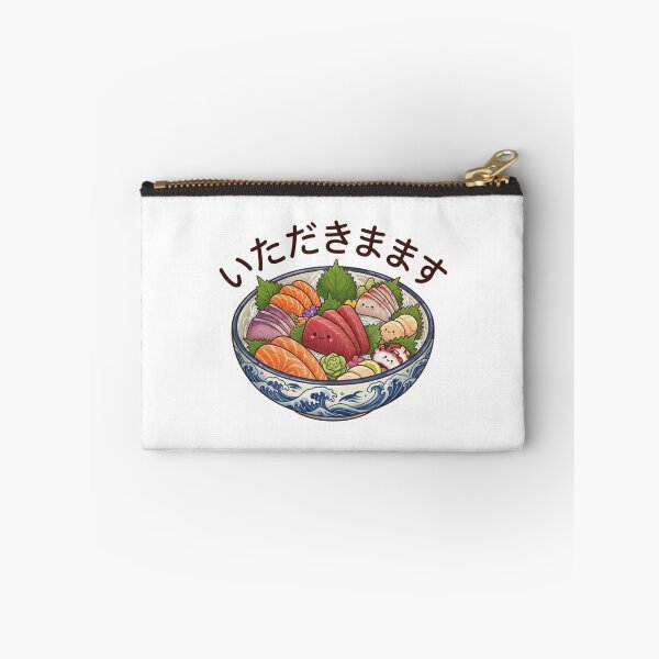 Artikelvorschau, Japanische Schüssel mit Sashimi entworfen und verkauft von Rhu Creations.
