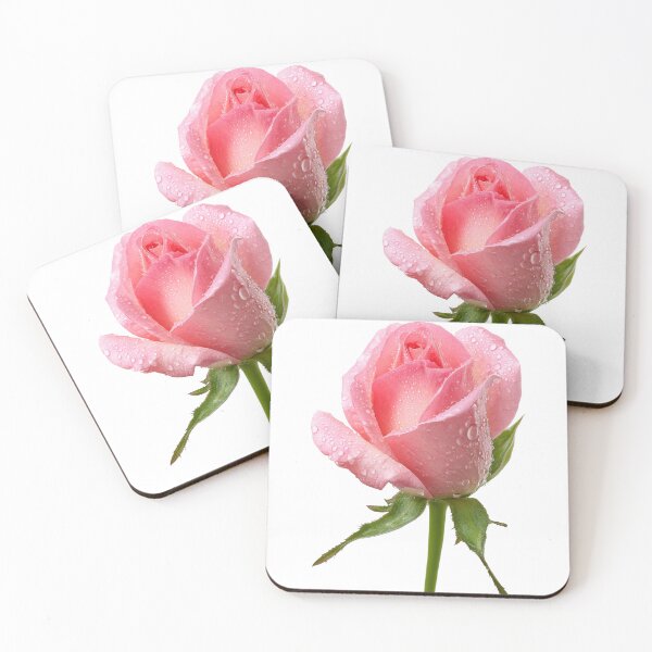 Item preview, Single pink rose  designed and sold by MiraCleAI.