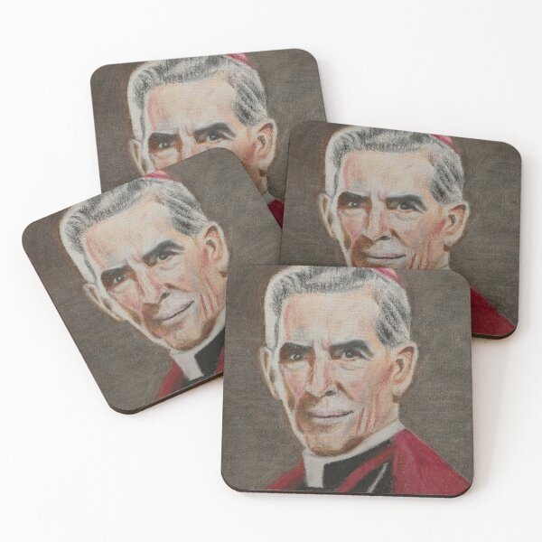 Item preview, Venerable Fulton J. Sheen designed and sold by ScottSvanefeltArt.