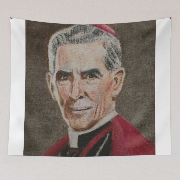 Item preview, Venerable Fulton J. Sheen designed and sold by ScottSvanefeltArt.