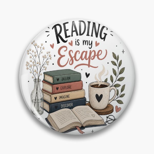 Item preview, Reading Is My Escape - Cozy Book Lover Aesthetic designed and sold by NovaNest  Studio.