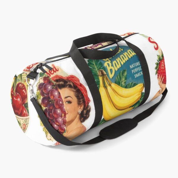 Item preview, Vintage Fruit Charm Collage designed and sold by ForeverPrintsOK.