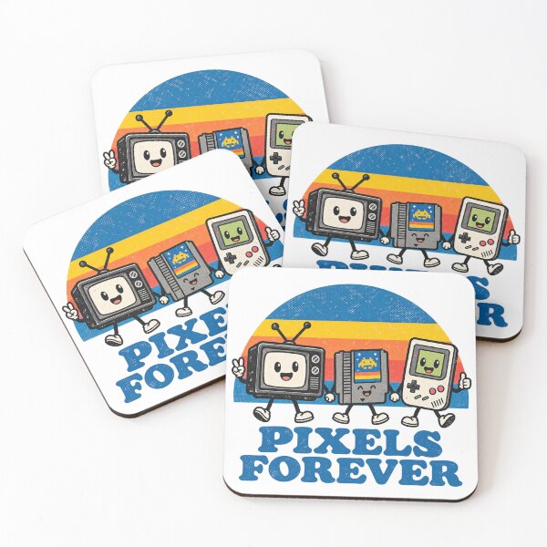 Item preview, Pixel Friends Retro Gaming Family designed and sold by LongIslandDesgn.