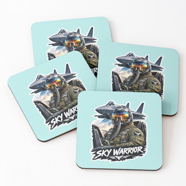 Item preview, Bear Sky Warrior - Fighter Pilot Jet Aviator designed and sold by carestazafeli.