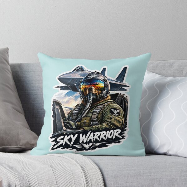 Item preview, Bear Sky Warrior - Fighter Pilot Jet Aviator designed and sold by carestazafeli.