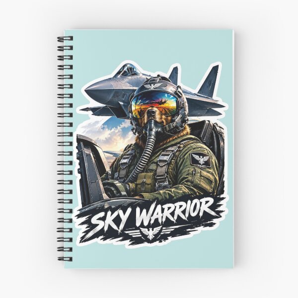 Item preview, Bear Sky Warrior - Fighter Pilot Jet Aviator designed and sold by carestazafeli.