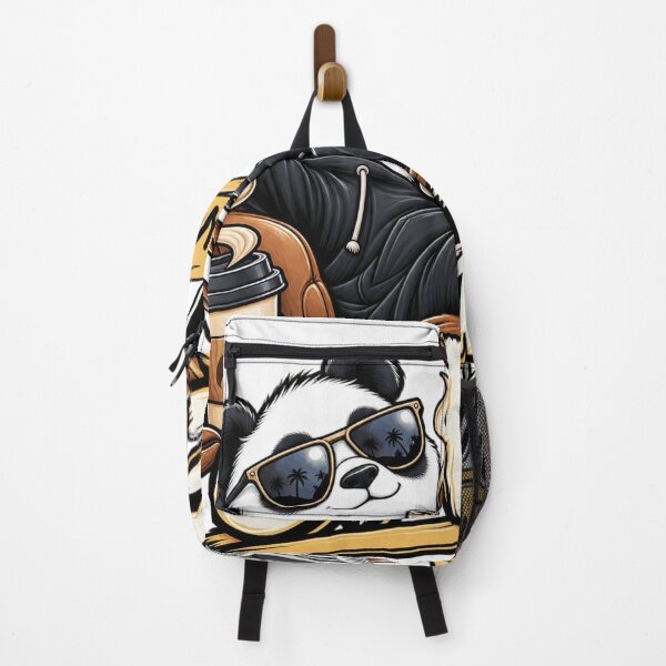 Item preview, Not Before Coffee – Humorous Panda Cafe Design designed and sold by POP FACTORY.