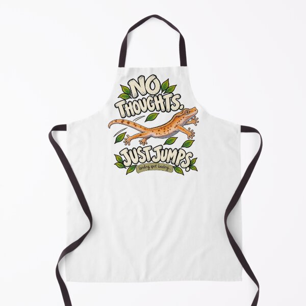 Item preview, No Thoughts Just Jumps – Crested Gecko designed and sold by threadandfangs.