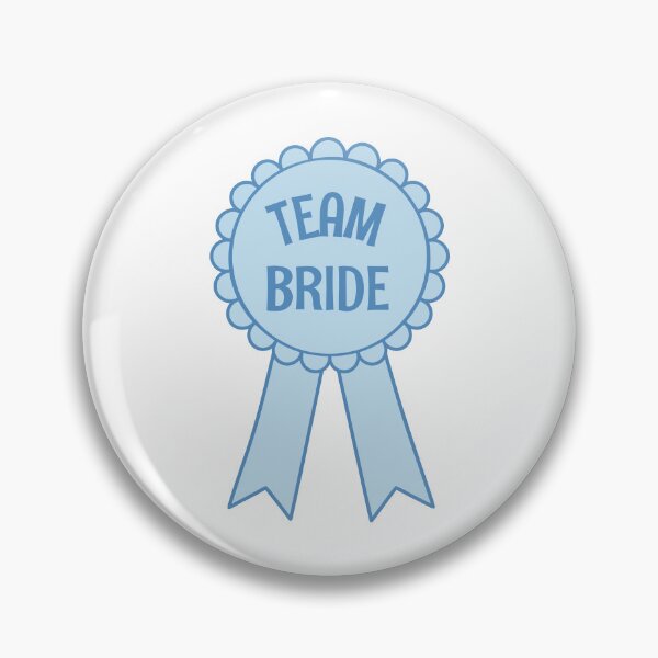 Item preview, Team Bride Medalla Azul – Bachelorette Party Design designed and sold by charlypicazo.
