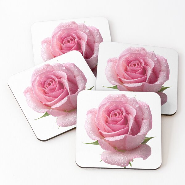 Item preview, Single pink rose  designed and sold by MiraCleAI.