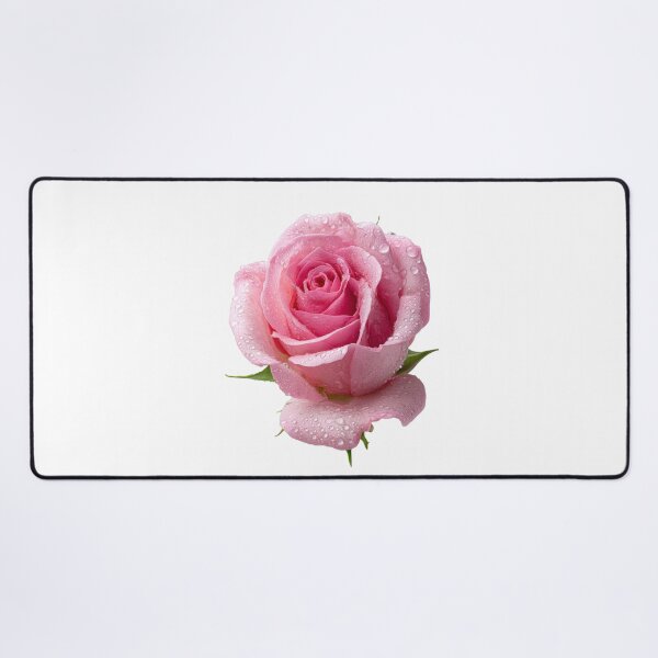 Item preview, Single pink rose designed and sold by MiraCleAI.