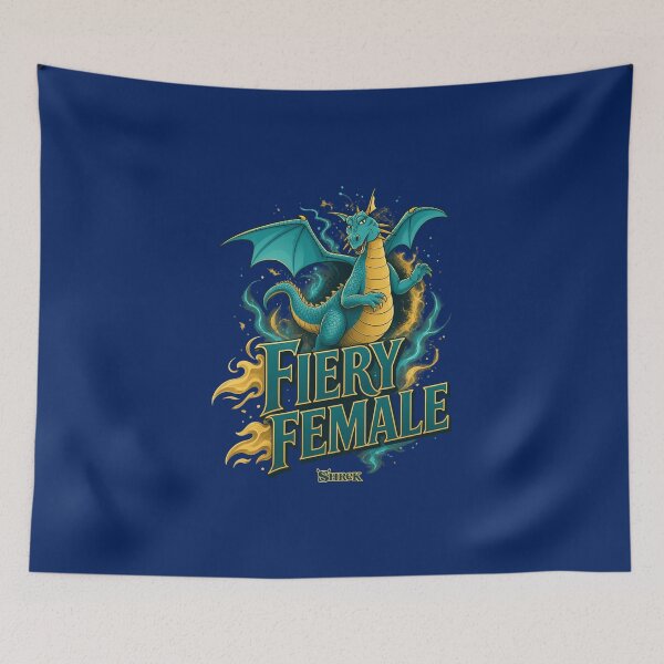 Item preview, Fiery Female Dragon Power designed and sold by hoangthuong56.