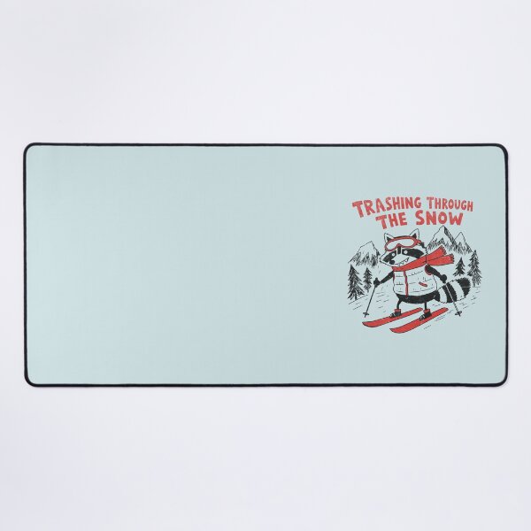 Item preview, Skiing Raccoon Trashing Through the Snow designed and sold by Studio Bootleg.