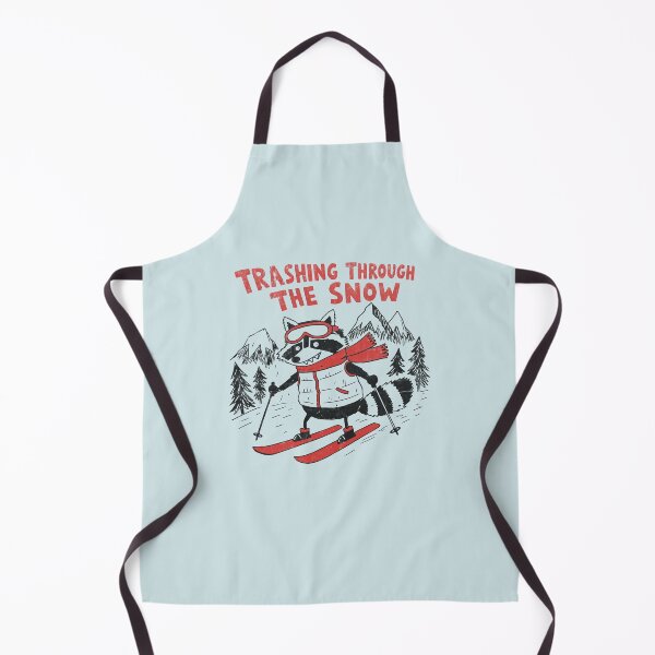 Item preview, Skiing Raccoon Trashing Through the Snow designed and sold by Studio Bootleg.