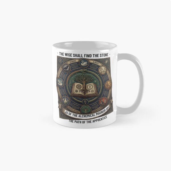 Item preview, Vintage Alchemical Magnum Opus Philosopher Stone Dark Academia Graphic Tee designed and sold by lovepower.