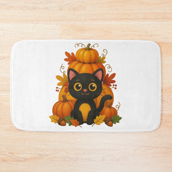 Item preview, A black cat doesn't scare me on Halloween. designed and sold by re2m.