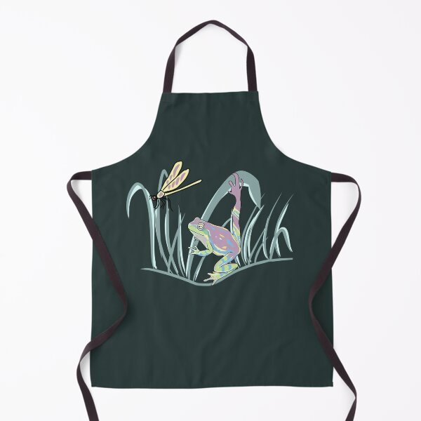 Item preview, Frog Trippy Cottagecore Aesthetic, Dragonfly Cute Toad Mushroom Forest Art designed and sold by LeshanArt.