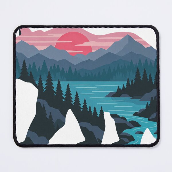 Item preview, Bear Landscape Sunset designed and sold by LongIslandDesgn.