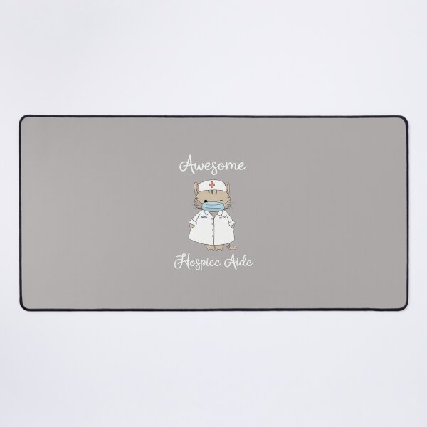 Item preview, Awesome Hospice Aide Cat Nurse Mask T-Shirt-63 designed and sold by UschiHinz.