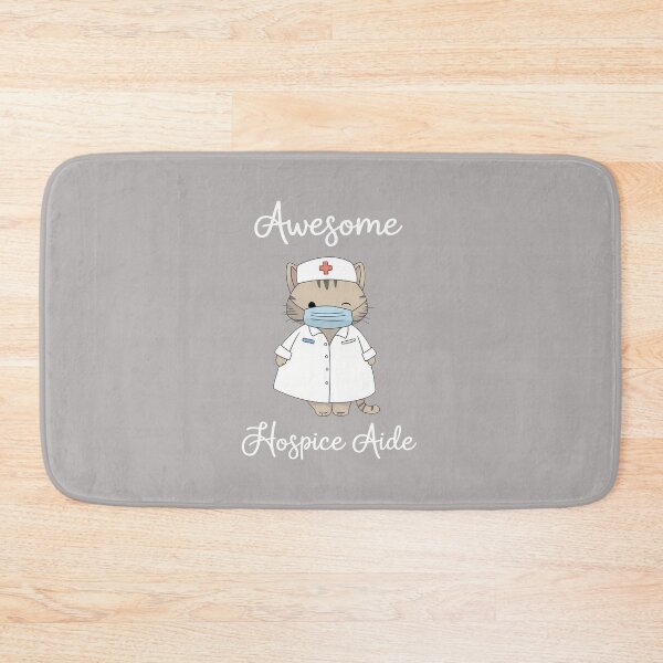 Item preview, Awesome Hospice Aide Cat Nurse Mask T-Shirt-63 designed and sold by UschiHinz.