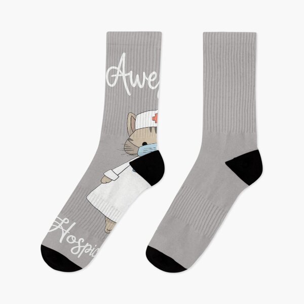 Item preview, Awesome Hospice Aide Cat Nurse Mask T-Shirt-63 designed and sold by UschiHinz.