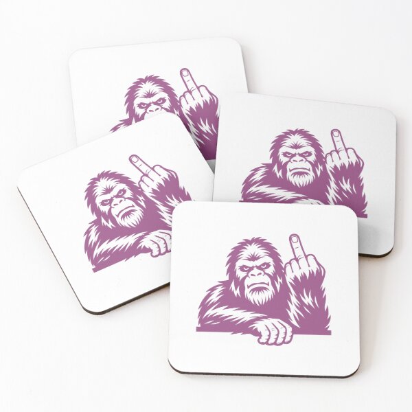 Item preview, Bigfoot Flipping Middle Finger designed and sold by HBDStudio.
