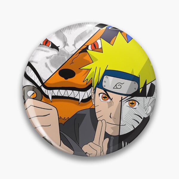 Artikelvorschau, Naruto und Kurama Kraft entworfen und verkauft von katekrystal.