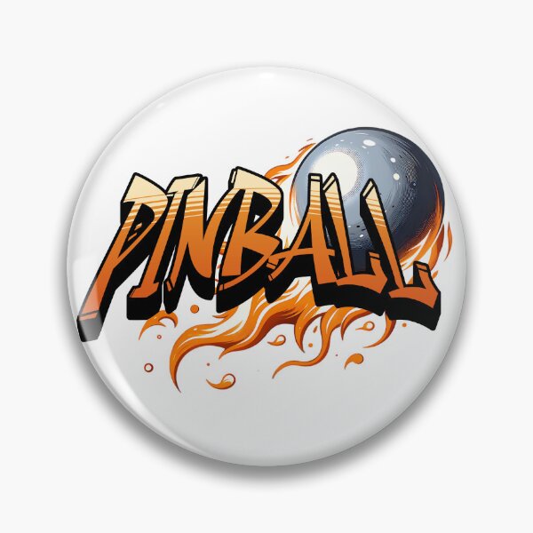 Item preview, Flaming Silver Pinball Speed Graphic designed and sold by MaxnGeorge.