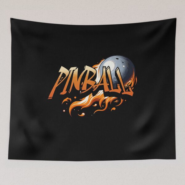 Item preview, Flaming Silver Pinball Speed Graphic designed and sold by MaxnGeorge.
